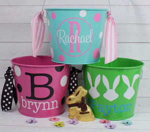 Personalized Easter Bucket - 5 Quart