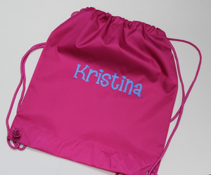 Personalized Drawstring Backpack Bag
