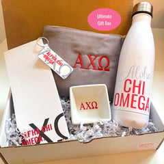 Alpha Chi Omega Ultimate Sorority Gift Set Happy Thoughts Gifts