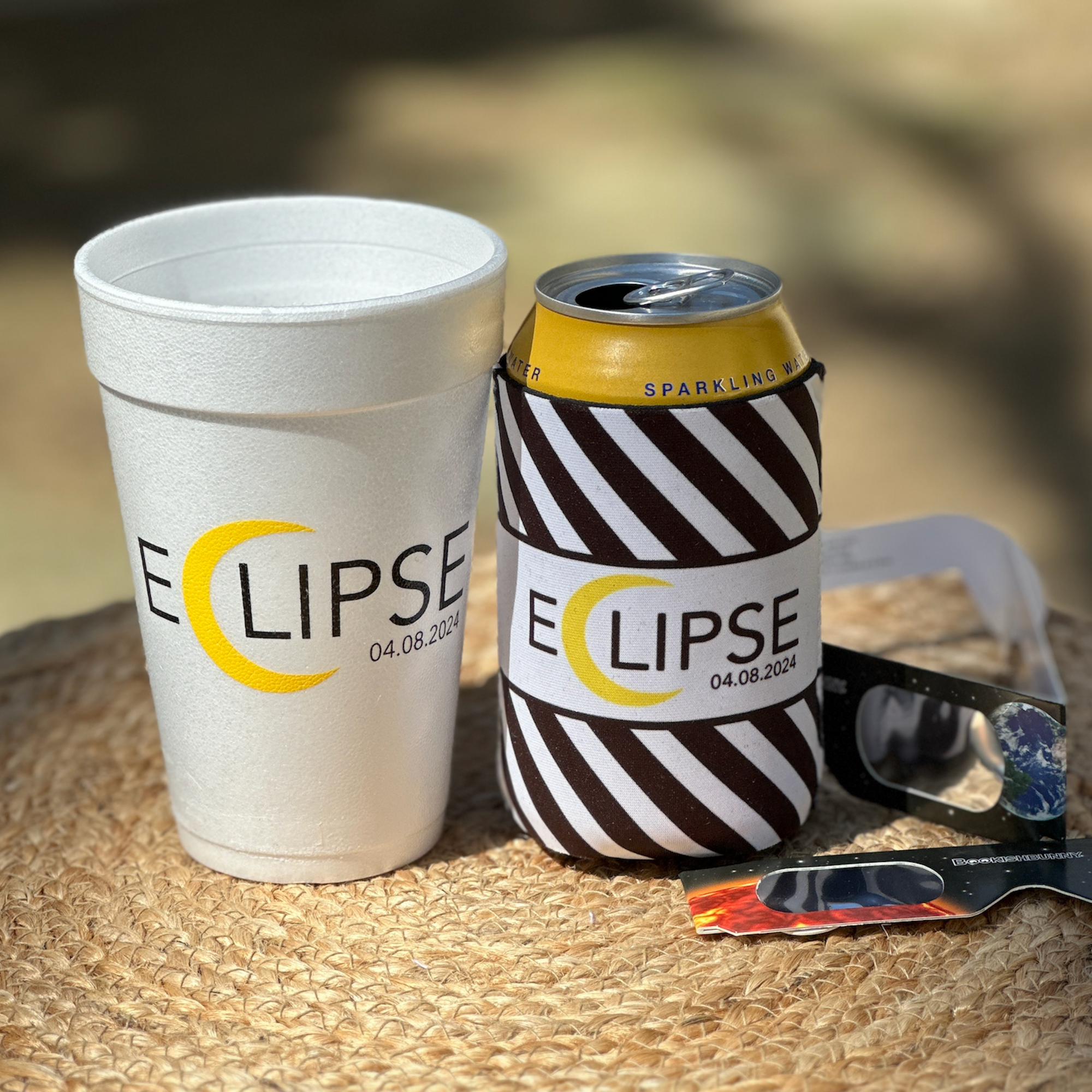 Eclipse 2024 Cups and Can Holders