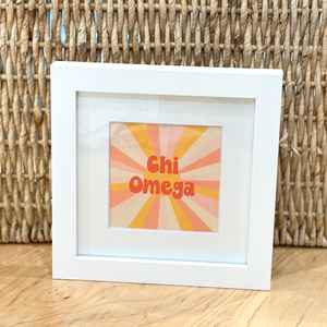 Small Framed Sorority Print