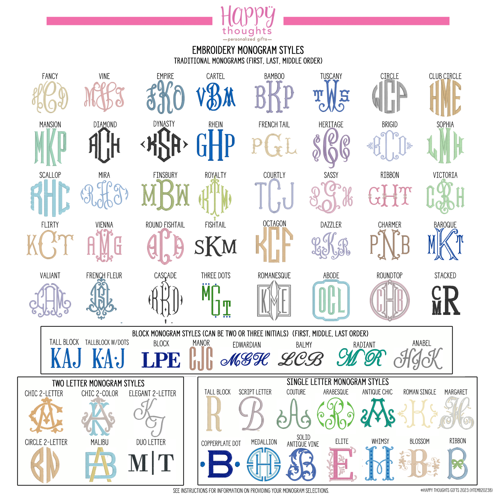 Monogrammed Linen Cocktail Napkins - Choose Your Style