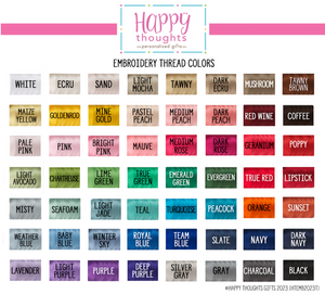 Monogrammed Linen Cocktail Napkins - Open Vine Single Monogram