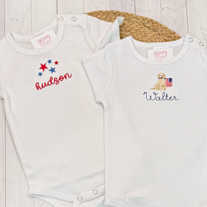 Patriotic Kids Shirt or Bodysuit