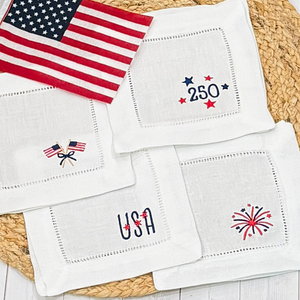 USA Collection Linen Cocktail Napkins