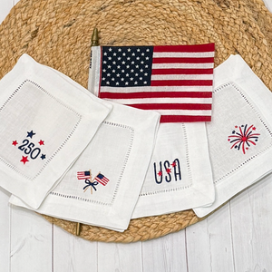 USA Collection Linen Cocktail Napkins