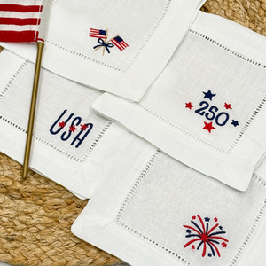 USA Collection Linen Cocktail Napkins