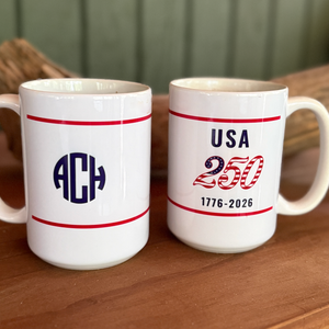 USA 250 Personalized Coffee Mug