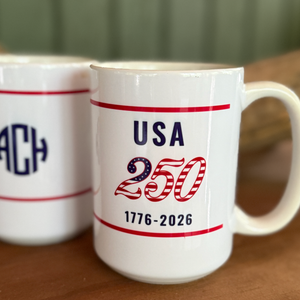 USA 250 Personalized Coffee Mug