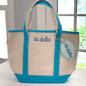 Sorority Essentials Canvas Tote Bag