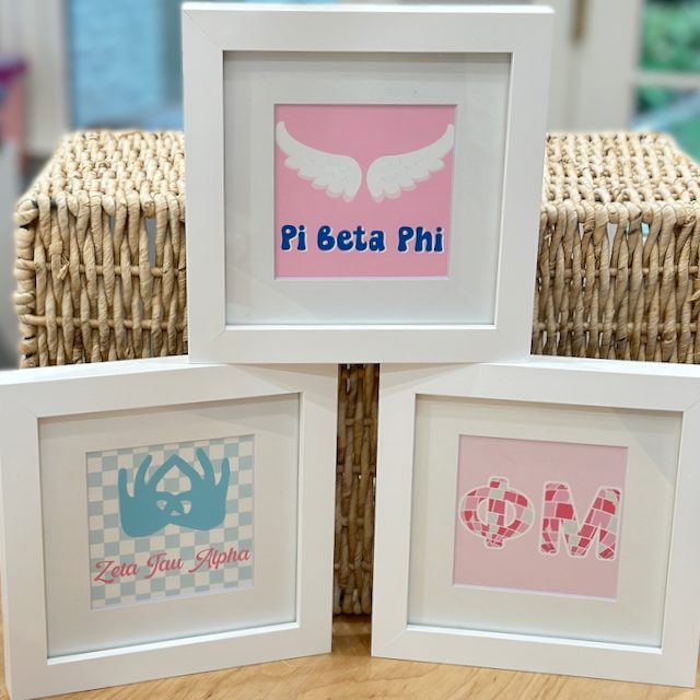 Small Framed Sorority Print