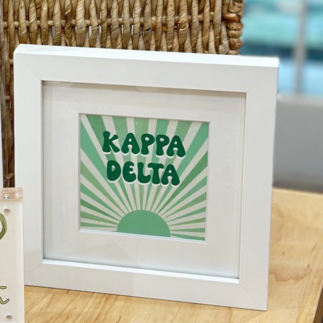 Small Framed Sorority Print