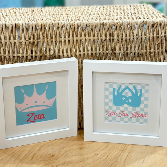 Small Framed Sorority Print