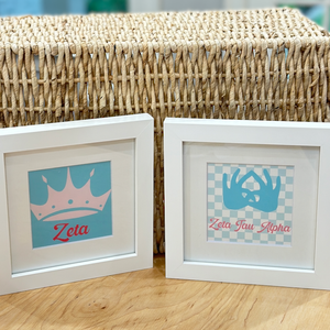 Small Framed Sorority Print