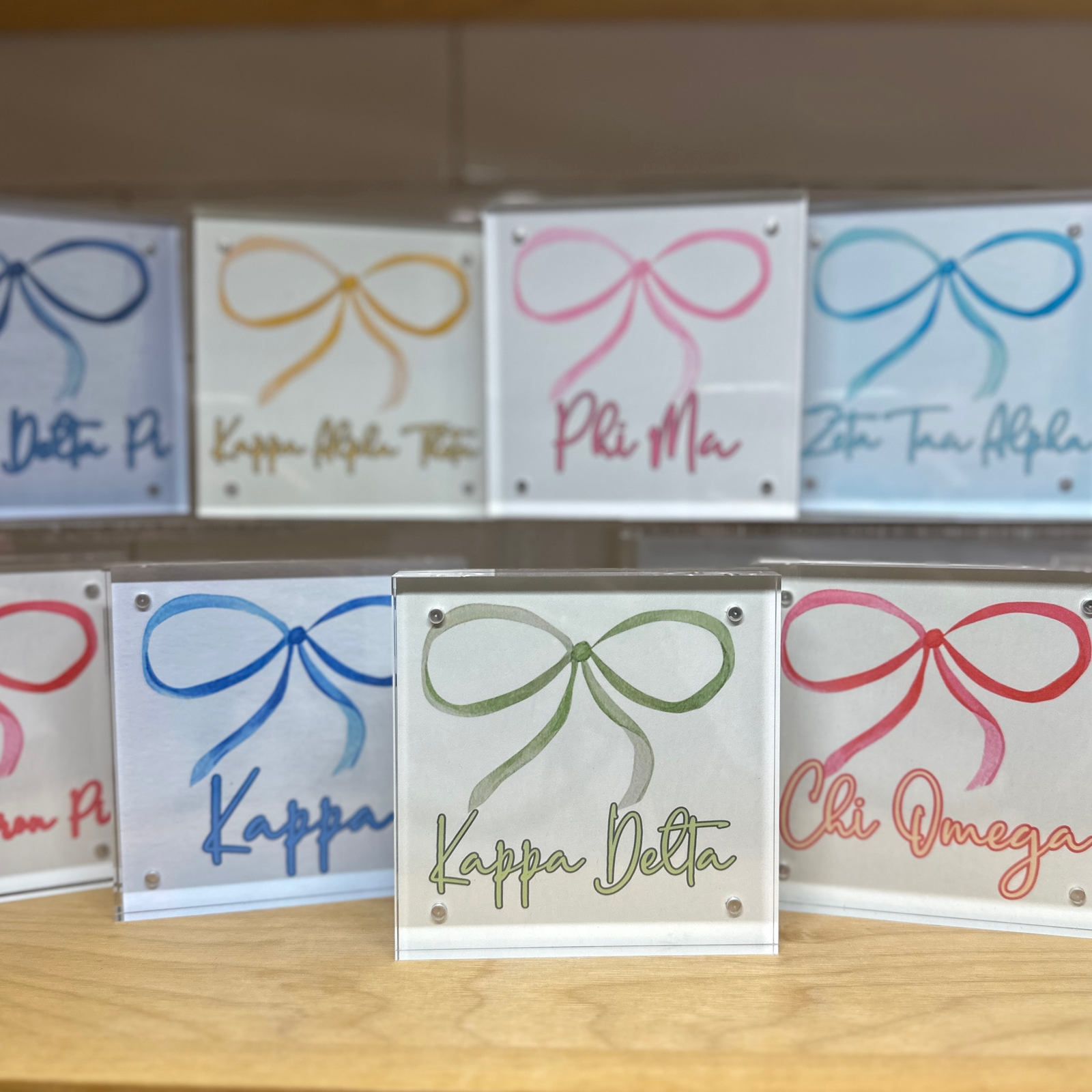 Sorority Acrylic Block Framed Print
