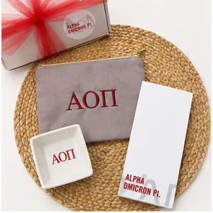 Alpha Omicron Pi Celebration Gift Set
