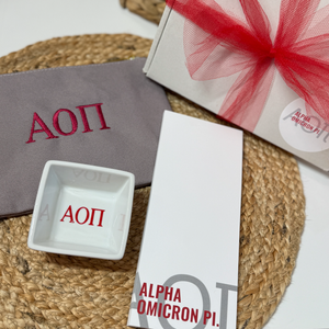 Alpha Omicron Pi Celebration Gift Set