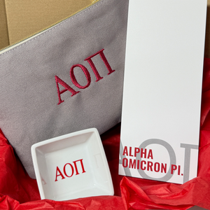 Alpha Omicron Pi Celebration Gift Set