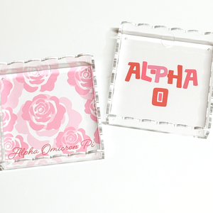 Sorority Scallop Acrylic Tray