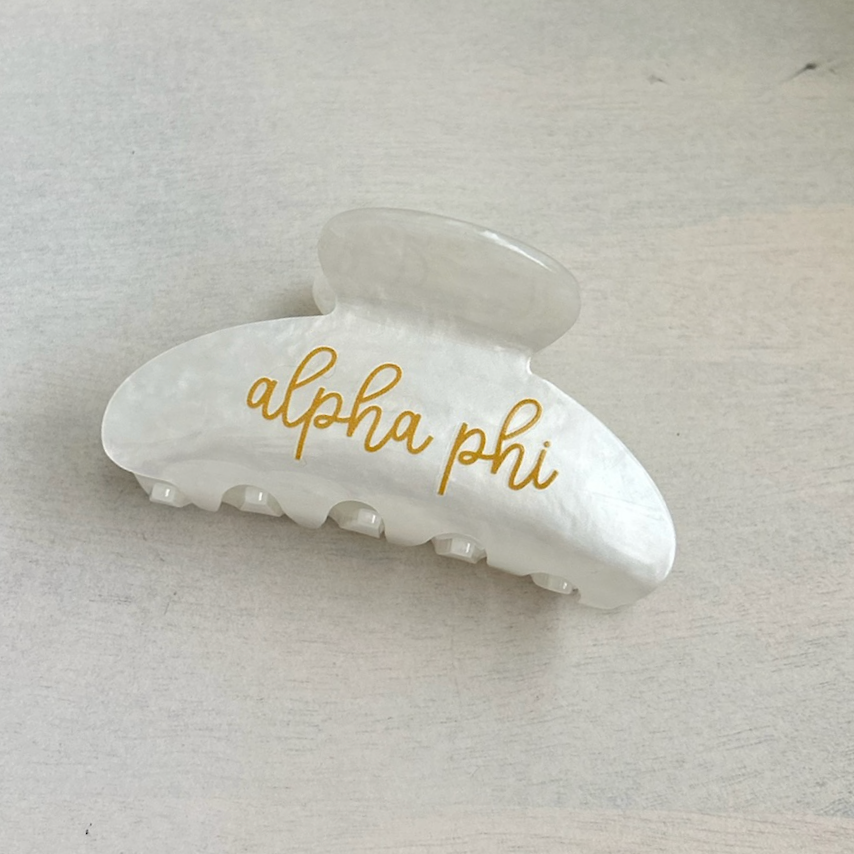 Sorority Hair Clip