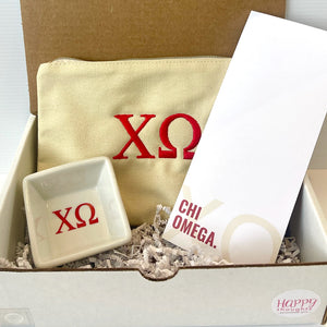 Chi Omega Celebration Gift Set