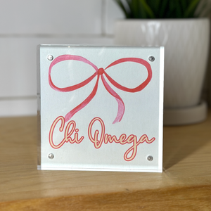Sorority Acrylic Block Framed Print
