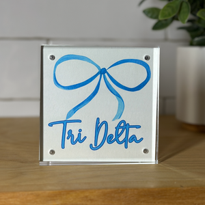 Sorority Acrylic Block Framed Print