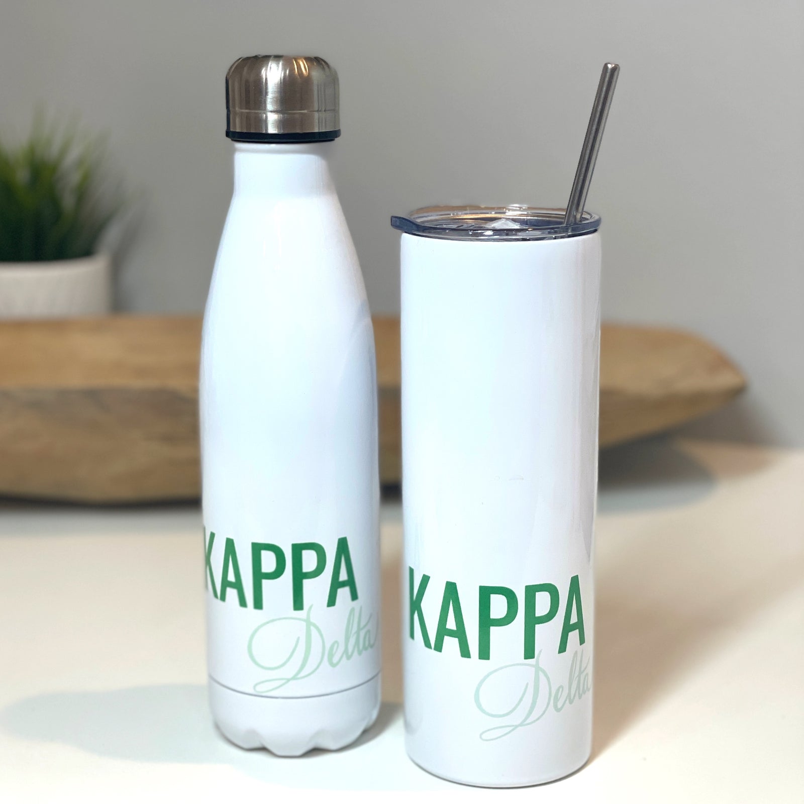 Kappa Delta Water Bottle or Skinny Tumbler