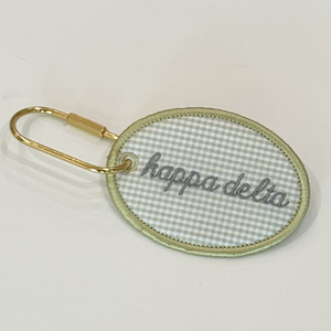 Sorority Fabric Bag Tag