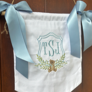 Custom Baby Welcome Banner - Hospital Door Sign - Baby Shower Decor