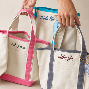 Sorority Essentials Canvas Tote Bag
