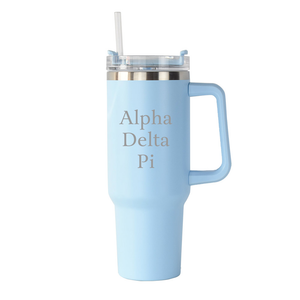 40 Ounce Tumbler with Sorority Engraving