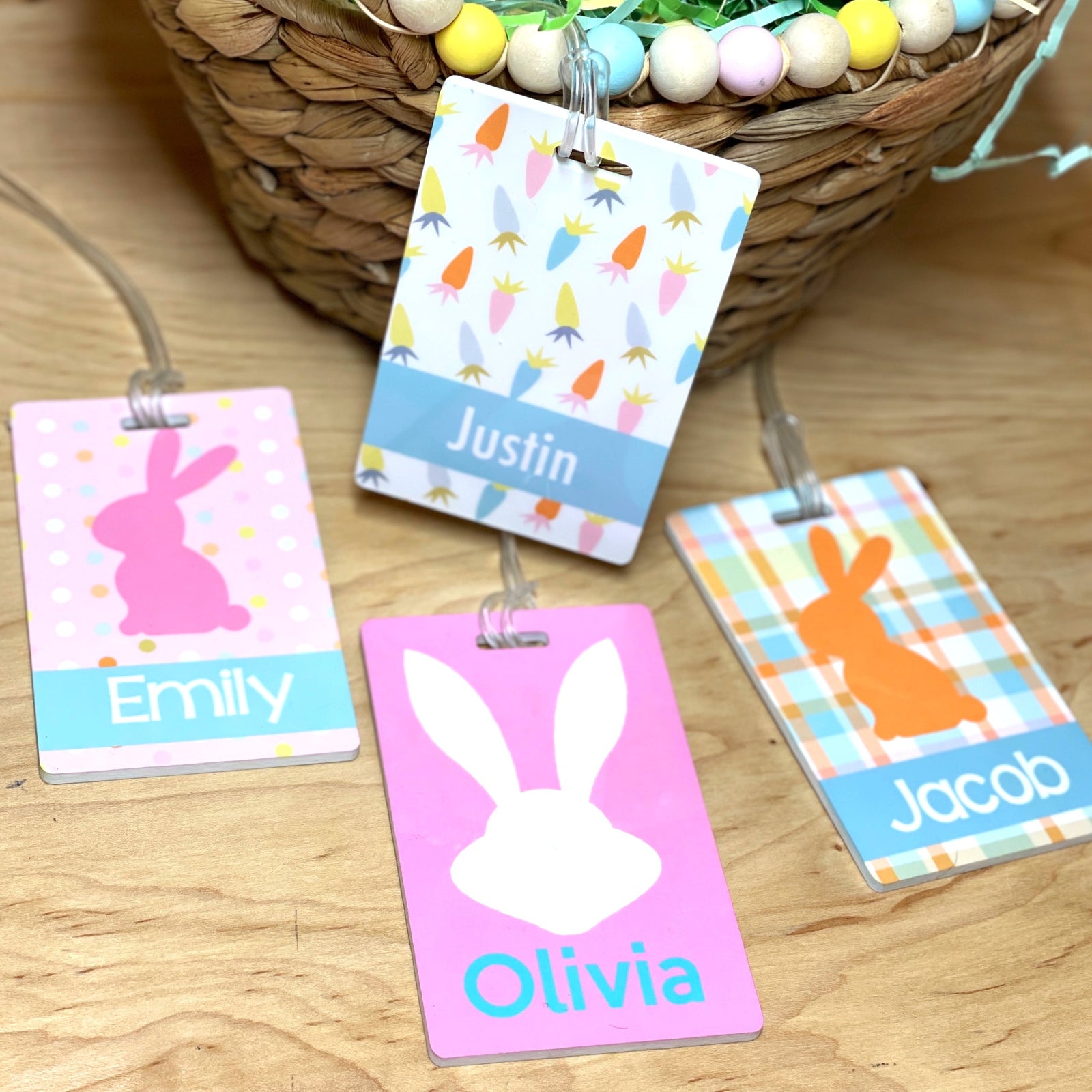 Personalized Easter Basket Tag