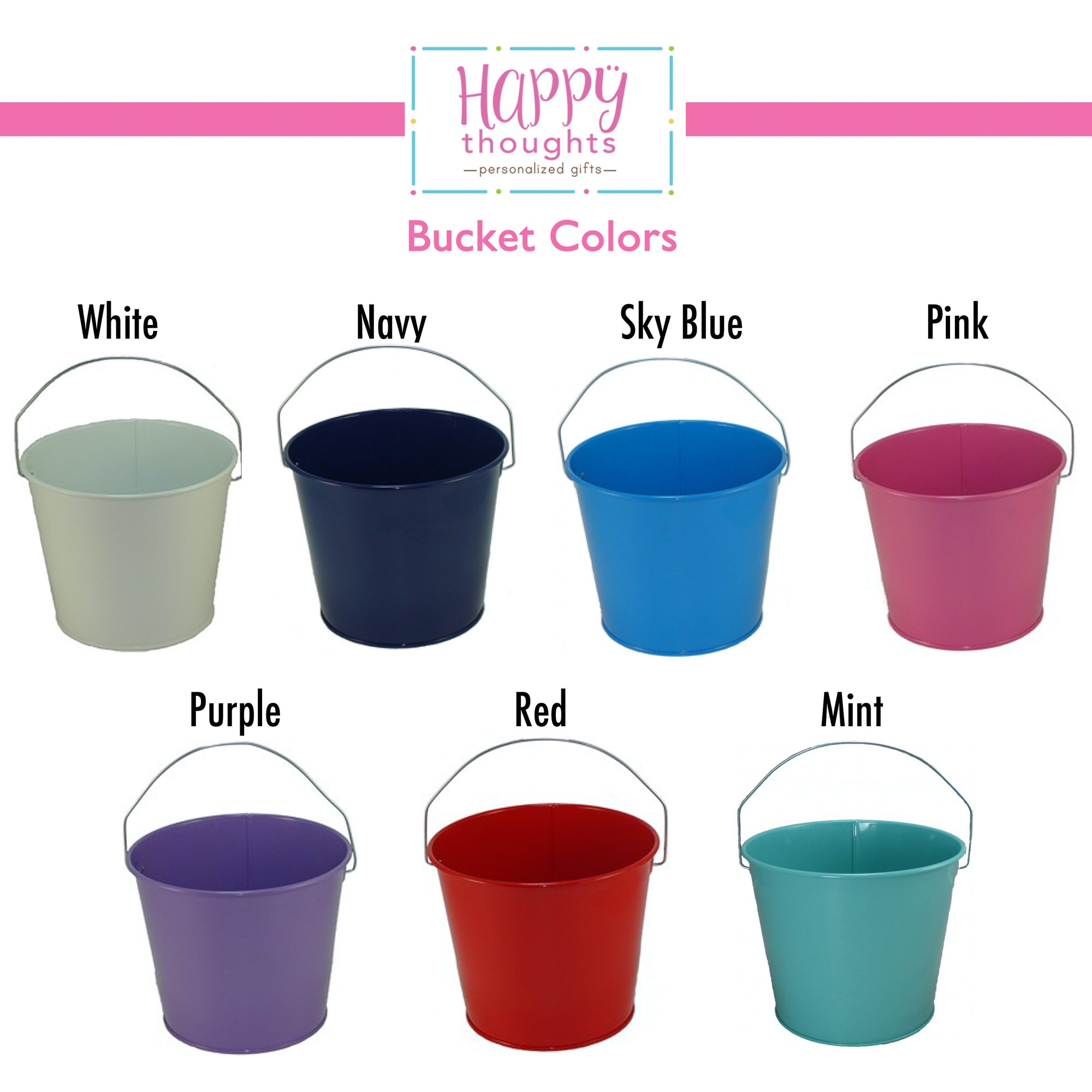 Personalized Easter Bucket - 5 Quart