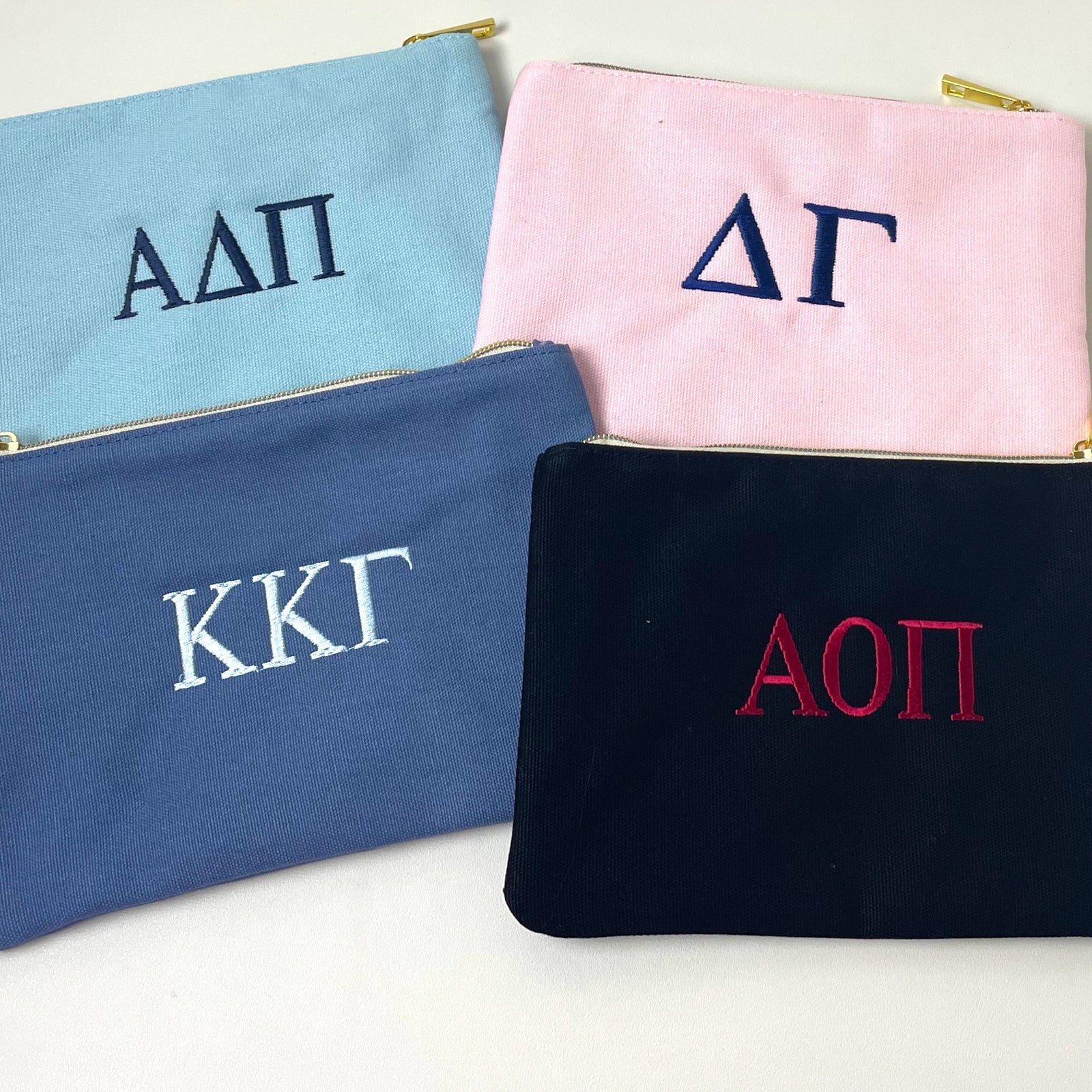 Delta Gamma Sorority Makeup Bag