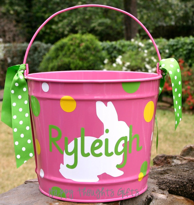 Personalized Easter Bucket - 10-Quart