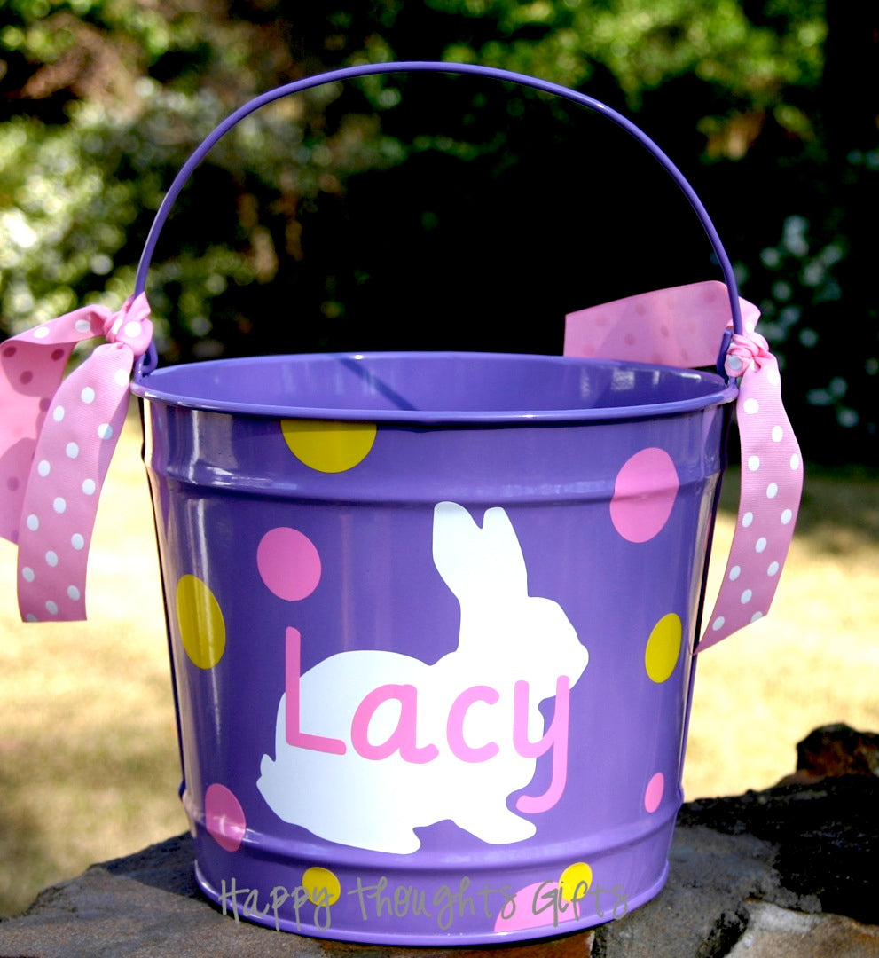 Personalized Easter Bucket - 10-Quart