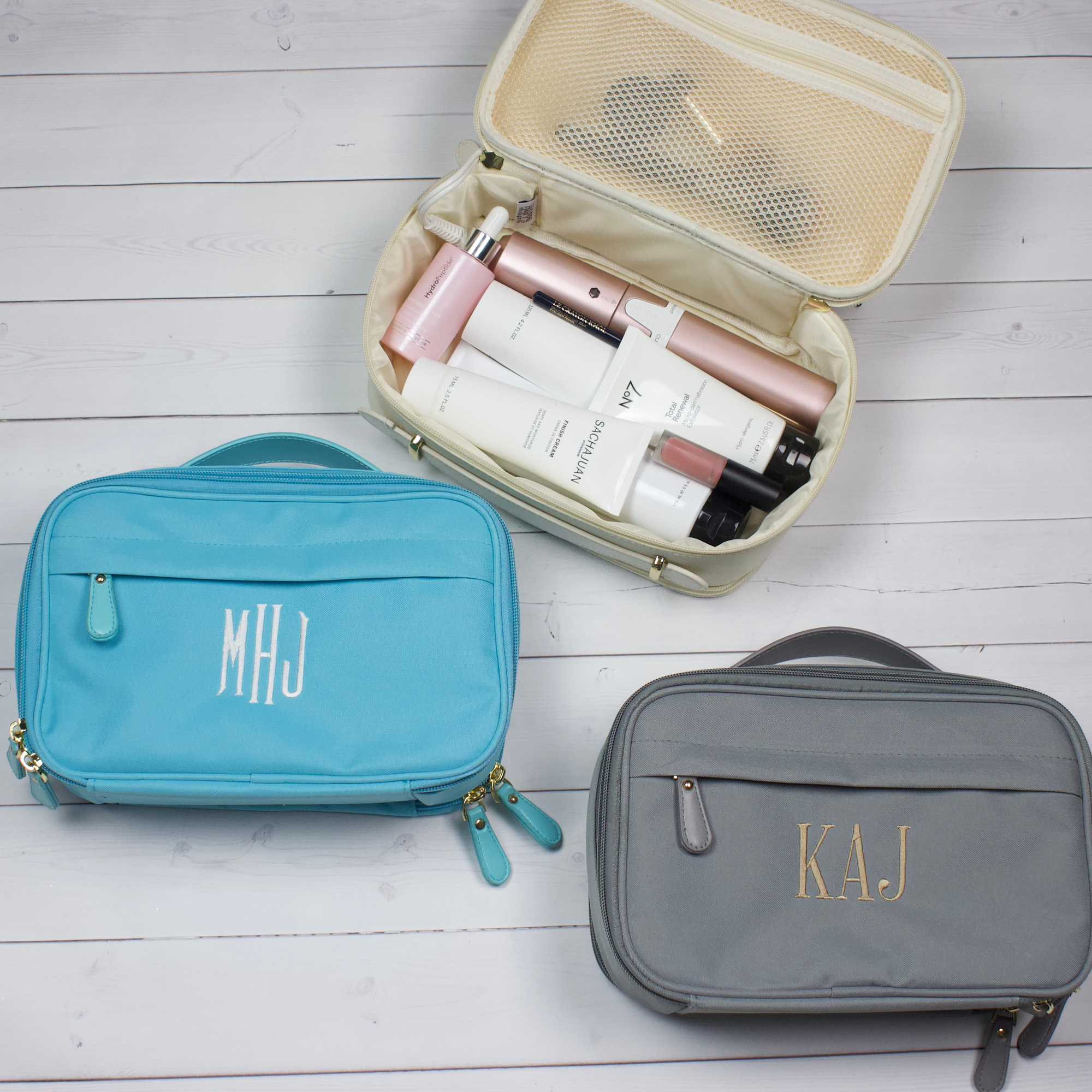 Monogram Toiletry Bag and Makeup Bag 