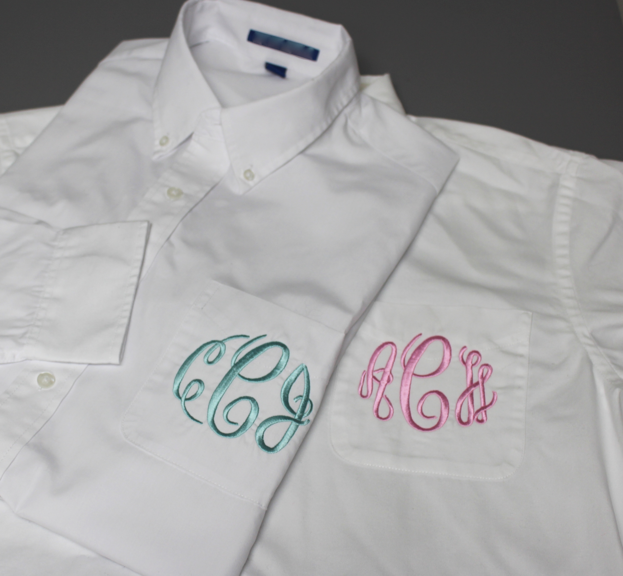 Personalized Monogrammed Button-Down Shirt