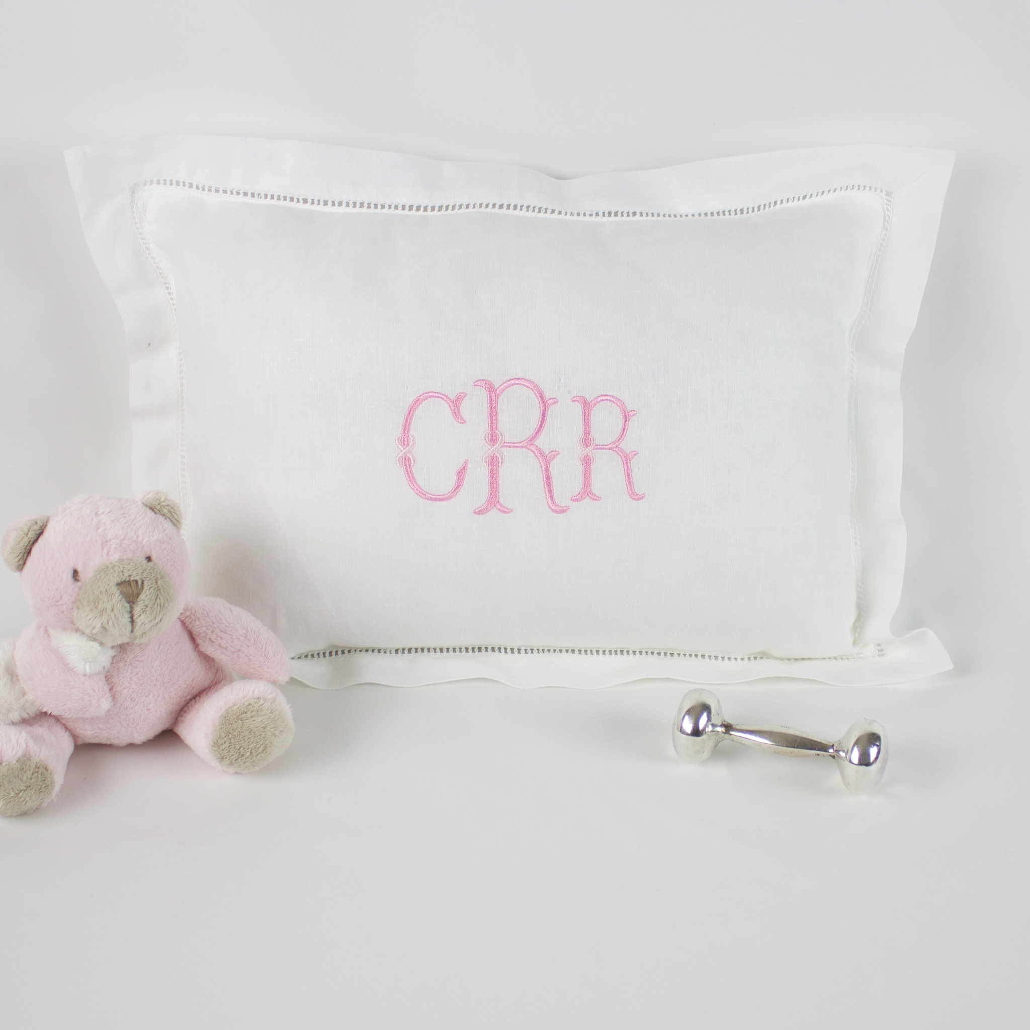 Personalized Baby Room Pillow Monogram Pillow Happy Thoughts Gifts