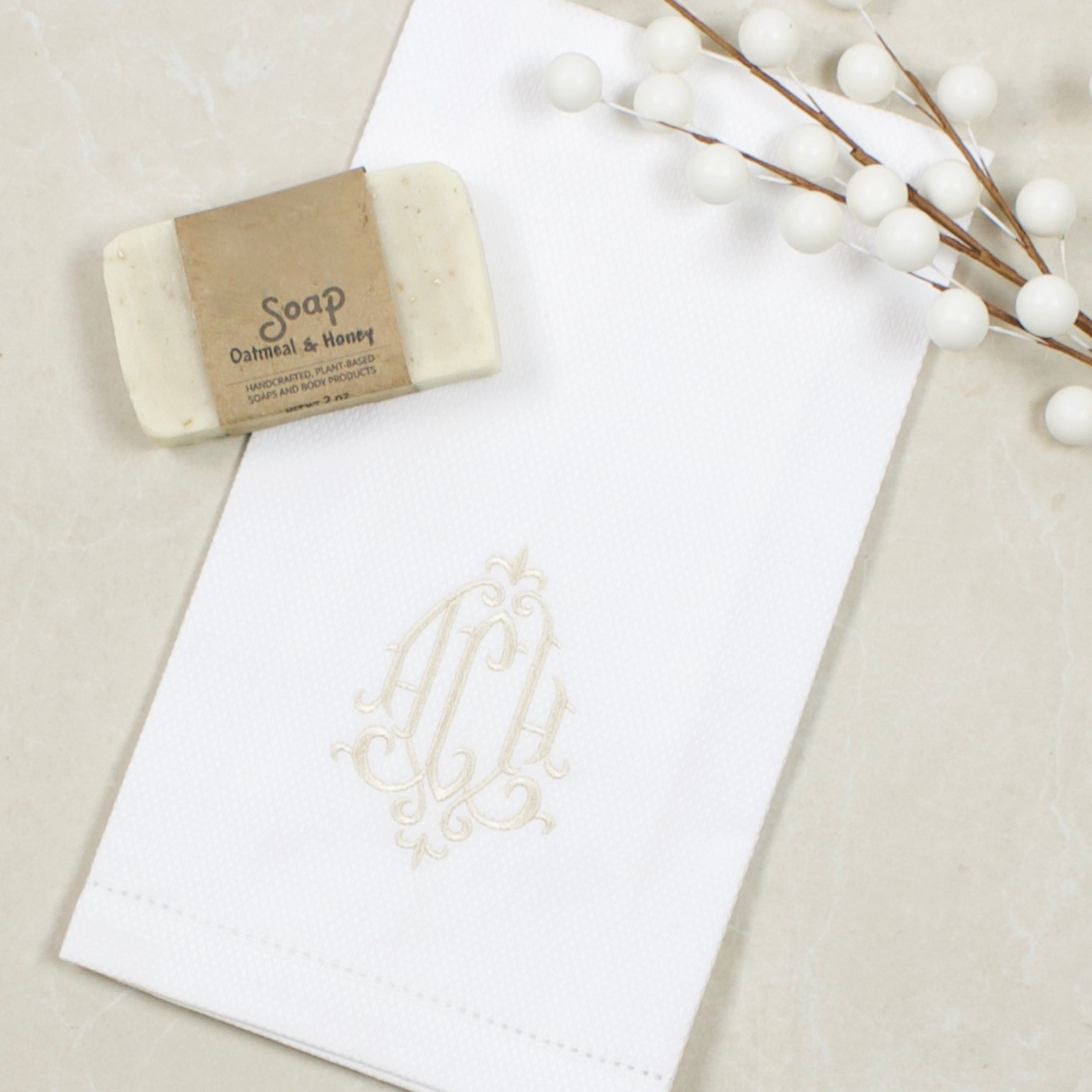 Monogram Hand towel