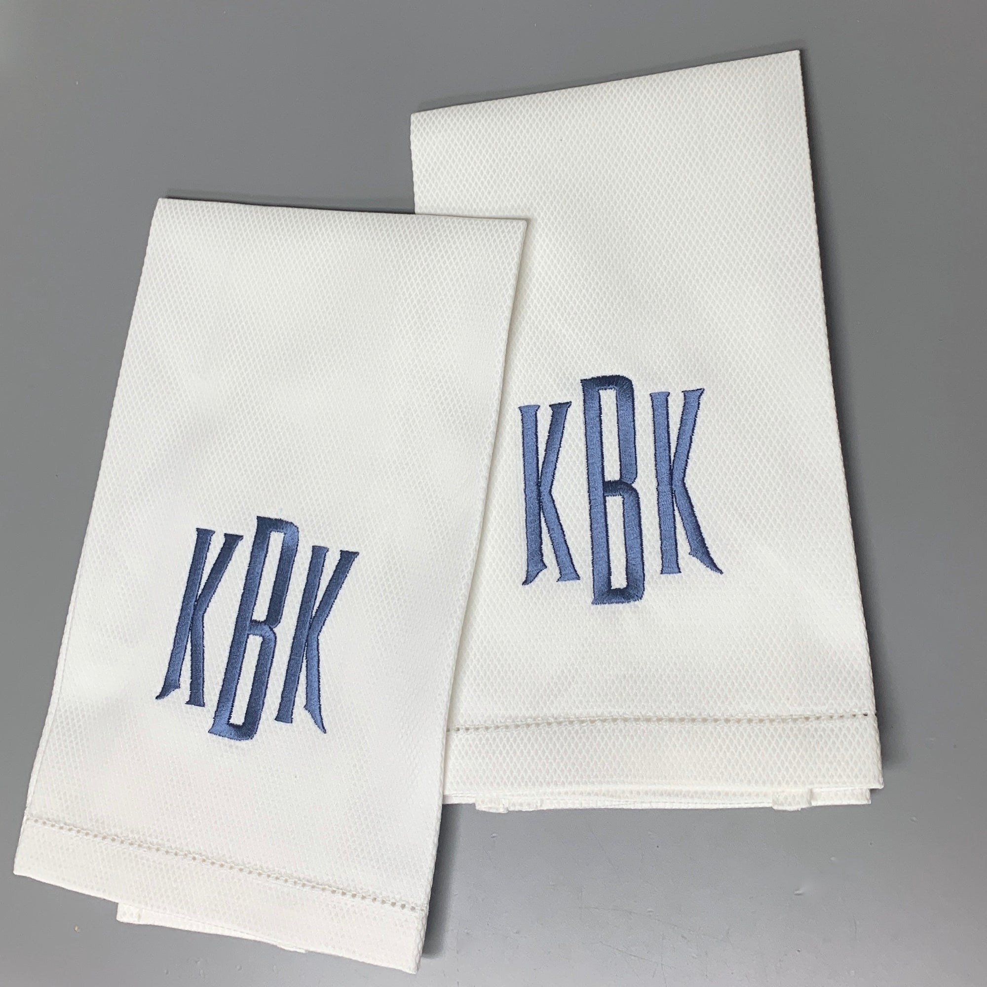 Monogram hand towel