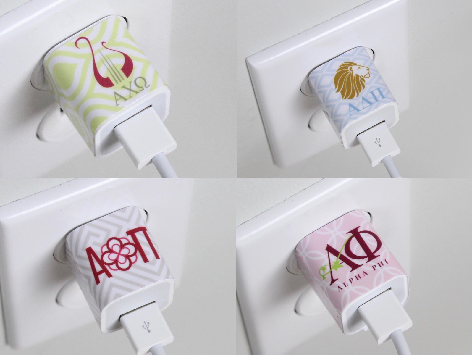 Sorority iPhone Charger Wrap