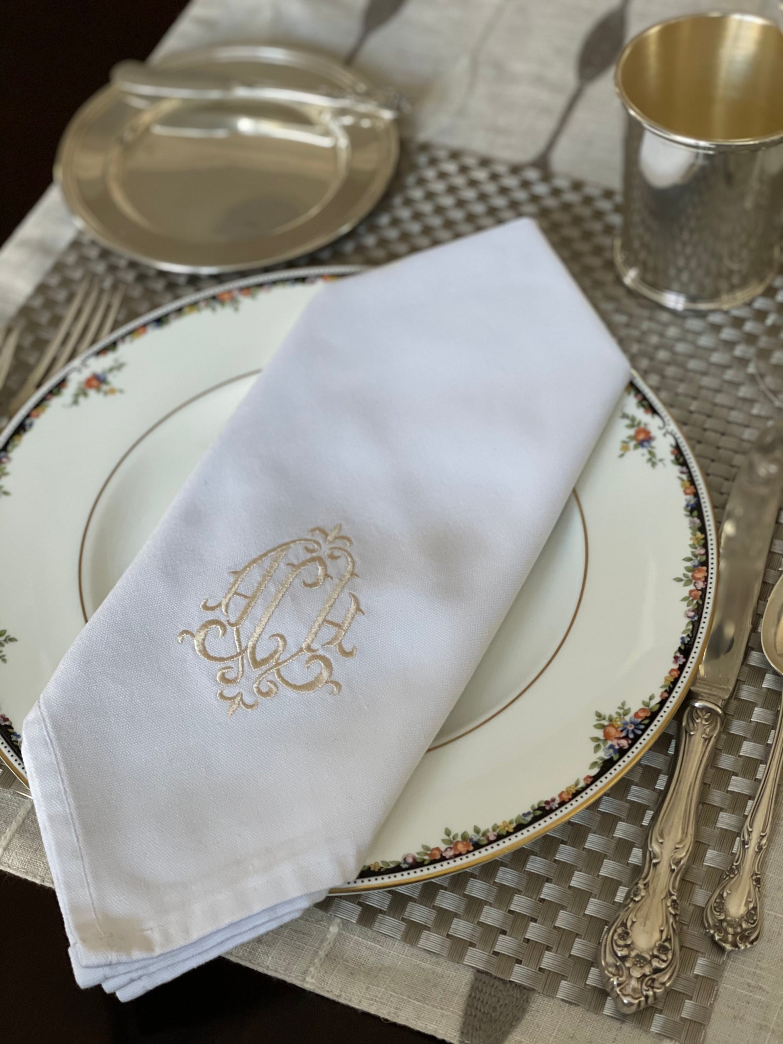 Monogrammed Napkin