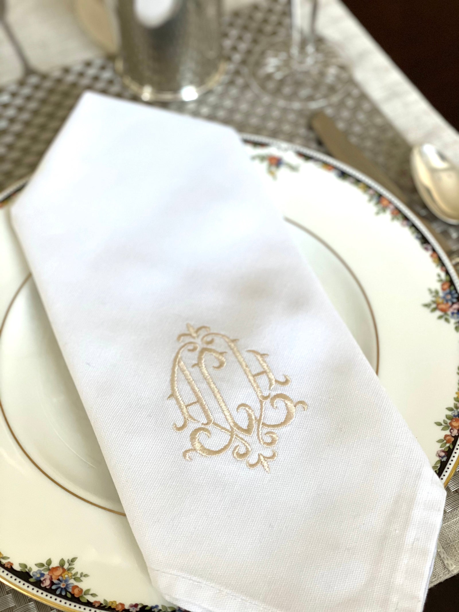 Monogrammed Napkin