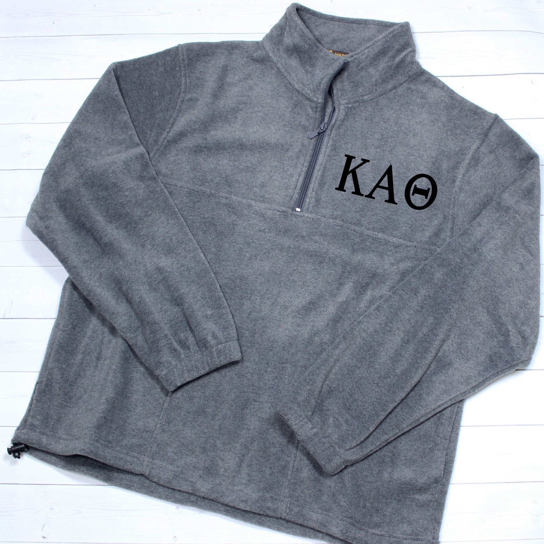 Sorority Embroidered Fleece Pullover