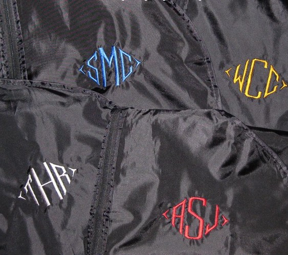 Monogrammed Garment Bag