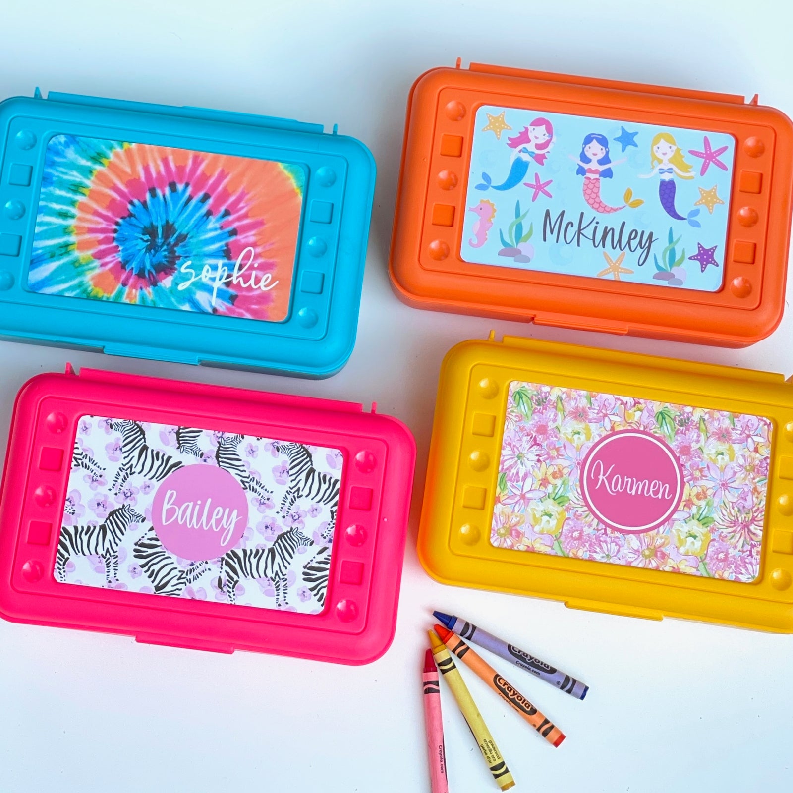 Personalized School Pencil Box - All options