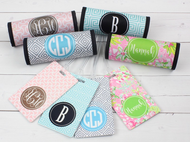 Personalized Luggage Tag & Wrap Set