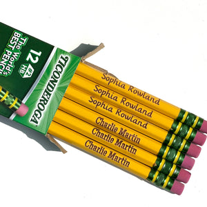 Personalized pencils